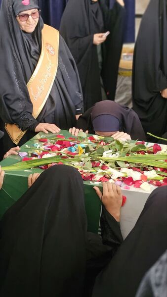 استقبال از شهید گمنام در مدارس ابرکوه