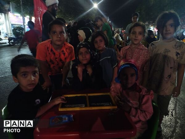 دستان کوچک، خدمت بزرگ؛ روایت صد و هفتاد و پنجمین شب موکب کودک فرهنگیان