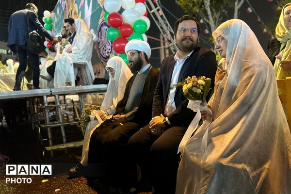 مراسم ازدواج زوج های شهرستان پردیس در سالروز ازدواج امام علی(ع) و حضرت زهرا (س)