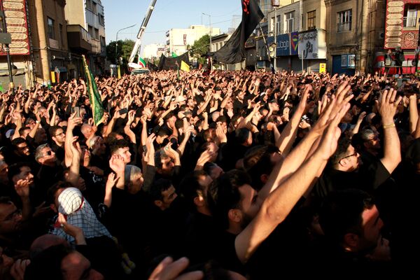 دسته عزاداری حسینیه اعظم زنجان در یوم العباس
