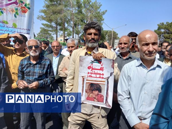 راهپیمایی جمعه خشم در کاشمر