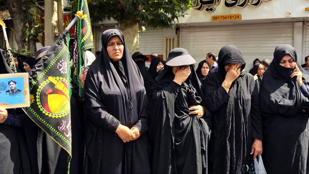 مراسم عاشورای حسینی با حضور پرشور مردم عزادار یاسوج
