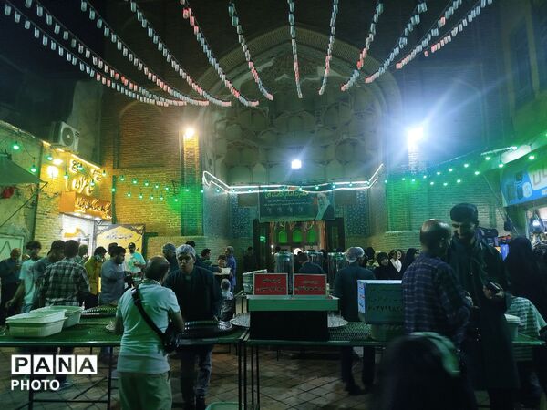 فعالیت چایخانه حضرت زهرا (س) در قاب پانا 
