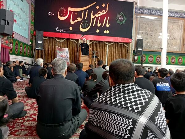 بازدید مسولین شهرستان کاشمر از هئیت ابوالفضلی