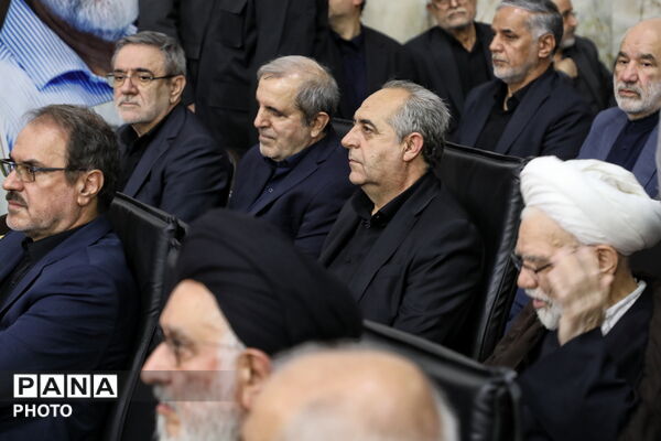 مراسم چهلمین روز شهادت «علی لاریجانی» در قم