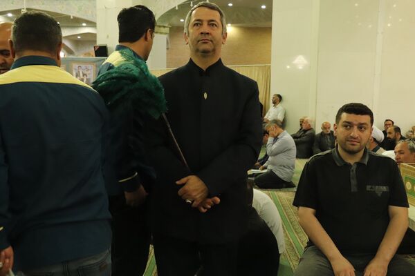 مراسم گرامیداشت چهلم شهدای خدمت در تبریز 