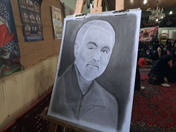 مراسم سالگرد شهادت سردار حاج قاسم سلیمانی در قائمشهر