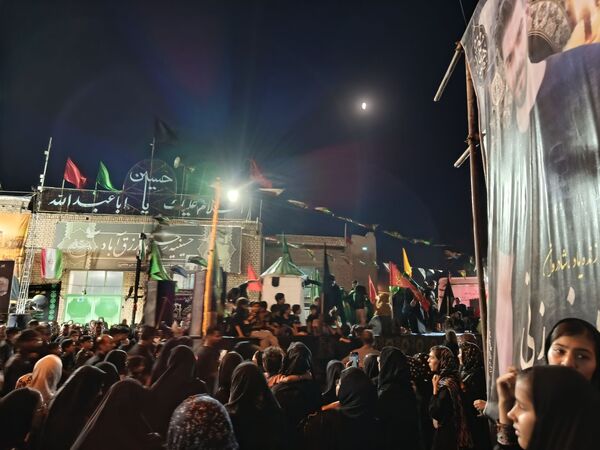 برگزاری مراسم شام غریبان در دهستان رزق آباد