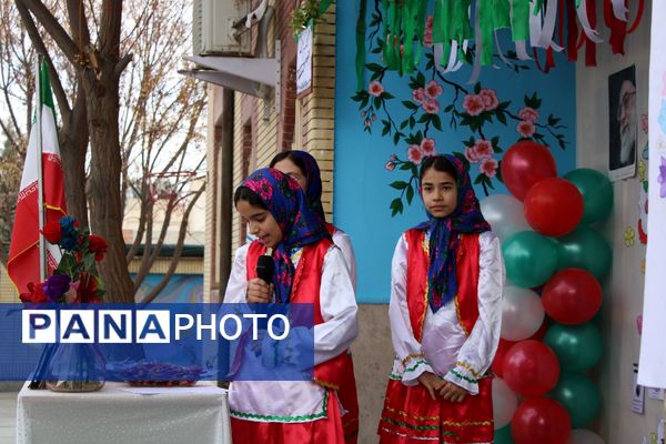 آغاز بهار دانایی در دهه فجر و افتتاح بسته ایرانمون در مدرسه نسترن سملقان