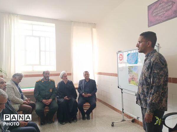 آیین گرامیداشت چهلمین روز شهادت رهبر در کتابخانه «تاج فیروز» مروست