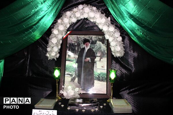 همدلی خادمان در موکب امام خامنه‌ای