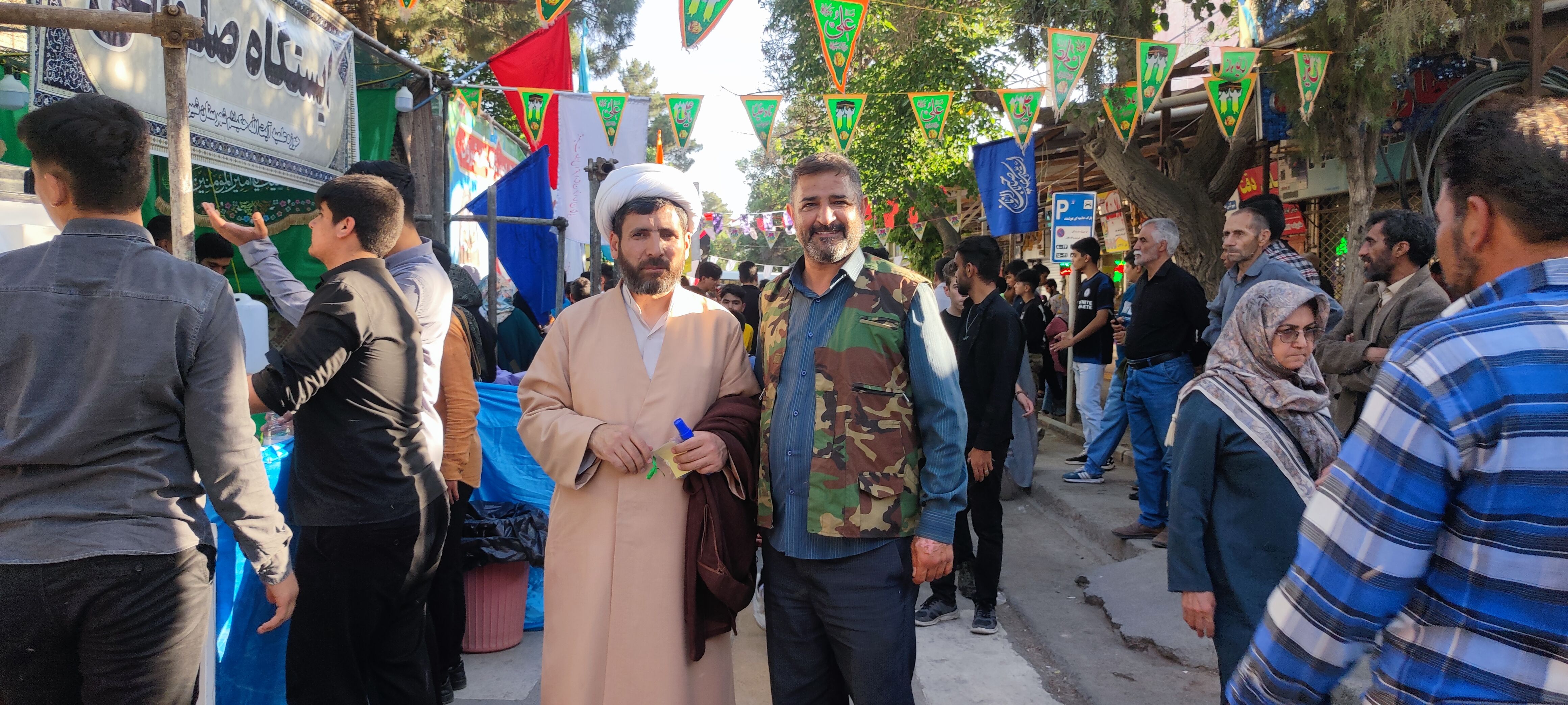 جشن بزرگ عید غدیر در موکب های شیروان
