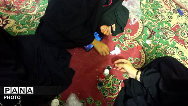 جشن عید سعید غدیر در شب های مقاومت و حماسه در دبیرستان  پسرانه عرفان ناحیه ۷ مشهد  