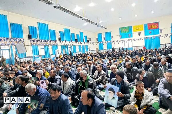 مراسم سوگواری شهادت رهبر معظم انقلاب اسلامی آیت الله امام خامنه‌ای (ره) در دیشموک