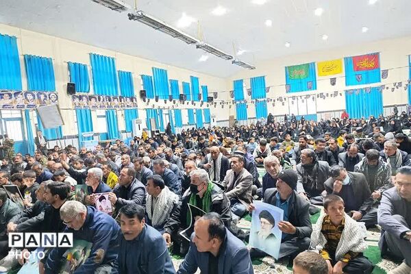 مراسم سوگواری شهادت رهبر معظم انقلاب اسلامی آیت الله امام خامنه‌ای (ره) در دیشموک