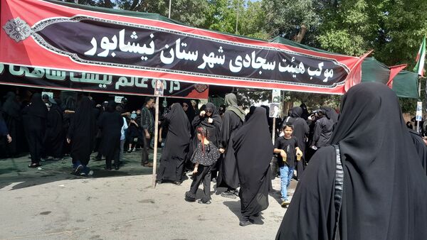 مراسم جاماندگان اربعین در شهرستان نیشابور همراه با برنامه های متنوع برگزار شد 