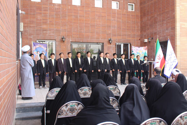 نمایشگاه طرح جابر در مدرسه باباییان ناحیه یک قم