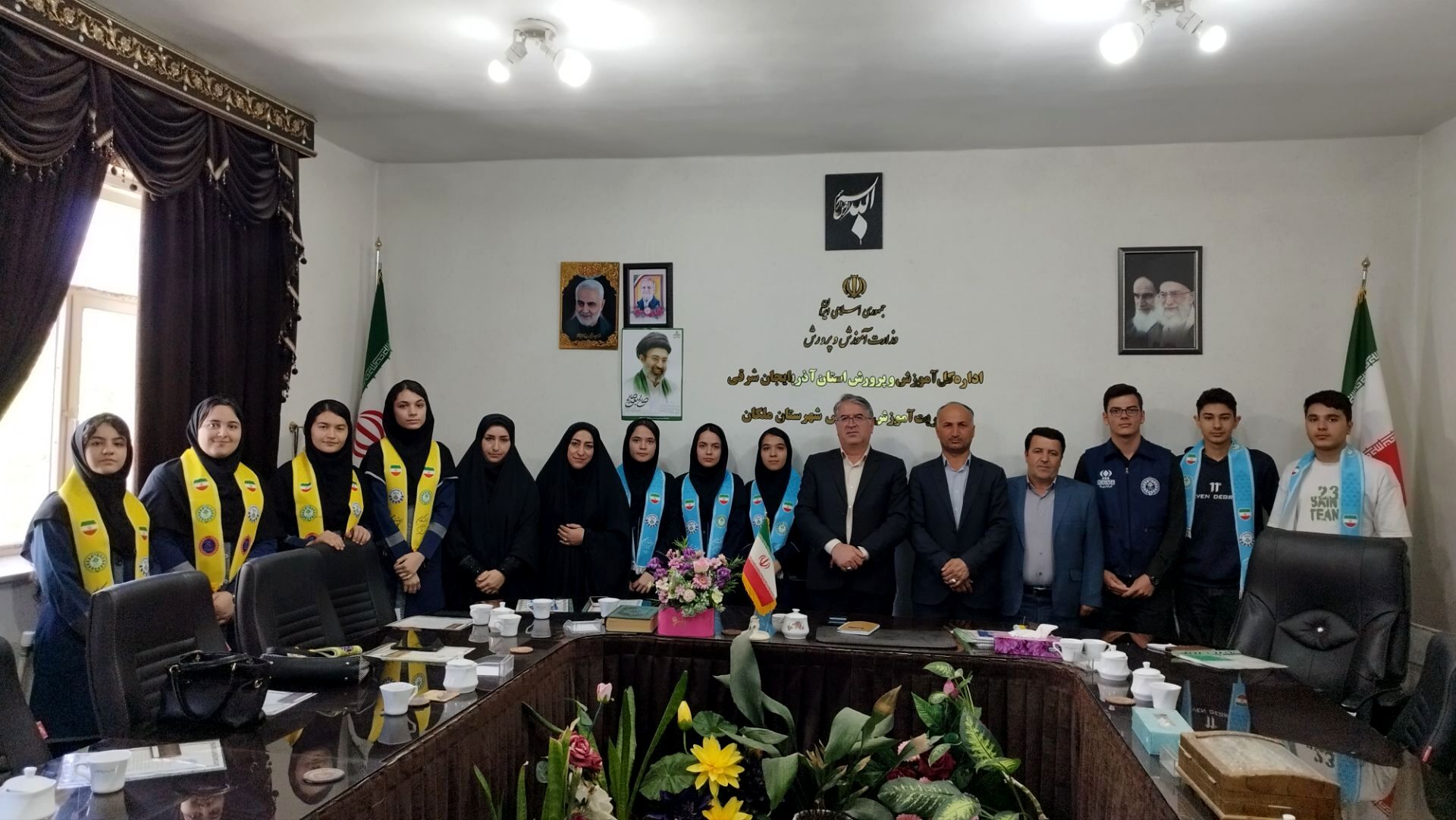 سالروز تاسیس سازمان دانش‌آموزی در ملکان 