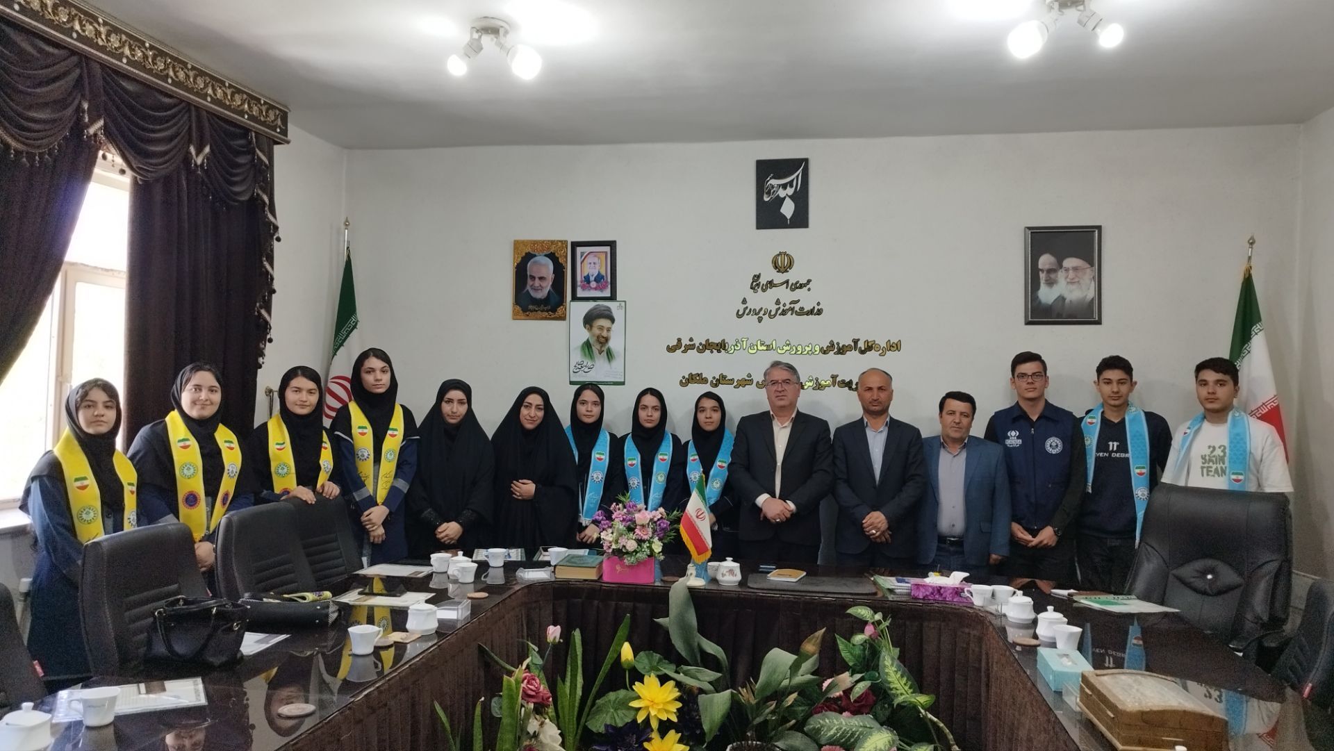 سالروز تاسیس سازمان دانش‌آموزی در ملکان 