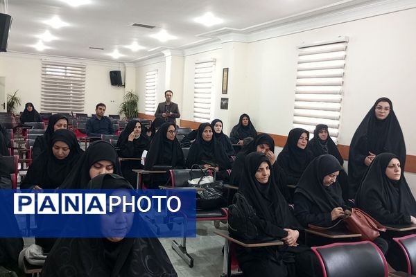 مراسم عزاداری شهادت شهدای خدمت در آموزش و پرورش رودهن 