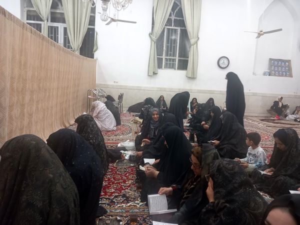 مراسم پرفیض نماز جماعت و دعای کمیل در روستای مهدی آباد خلیل آباد 