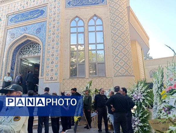 تشییع پیکر زنده یاد جناب سرهنگ حسین بیات مختاری