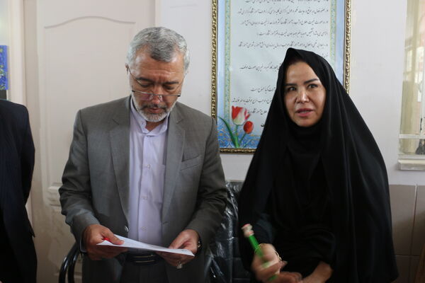 بازدید از کارگاه های کارآموزی- کارورزی در هنرستان بصیرت
