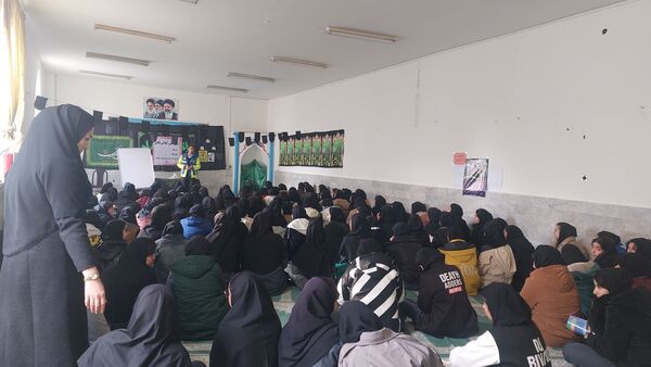 برگزاری اردوی علمی آمادگی دفاعی دبیرستان فاطمه الزهرا آشخانه 
