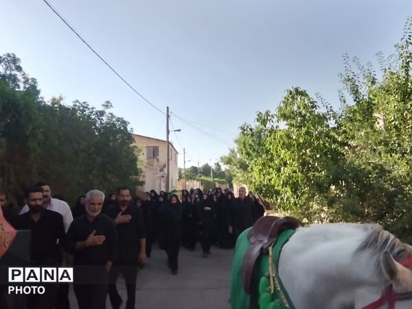 مراسم نمادین قبیله بنی اسد و ۱۳ محرم در روستای علی آباد پیشکوه