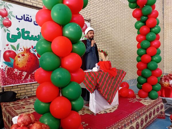 جشن باشکوه انار در روستای نقاب خلیل آباد