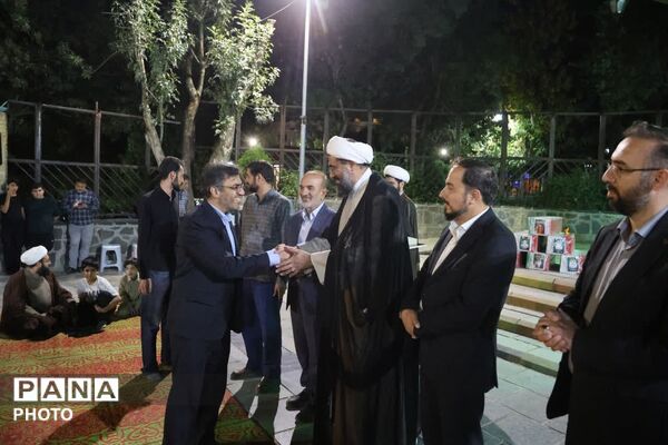 اختتامیه طرح «محراب سبز» در پارک مردم همدان 