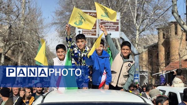 راهپیمایی 22 بهمن در قالب دوربین پانا سپیدان