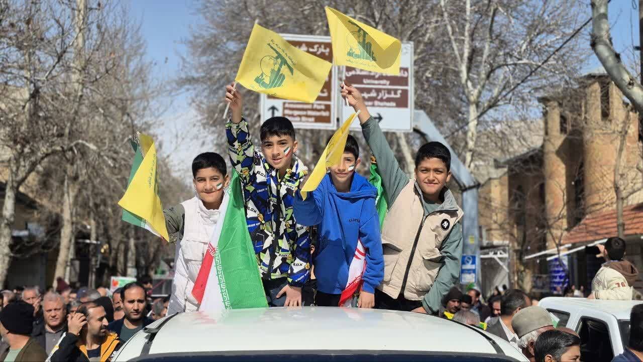 راهپیمایی 22 بهمن در قالب دوربین پانا سپیدان