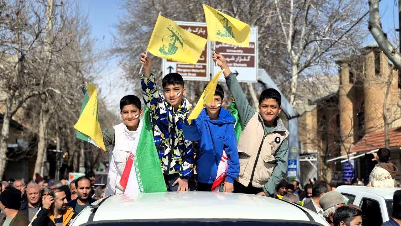 راهپیمایی 22 بهمن در قالب دوربین پانا سپیدان
