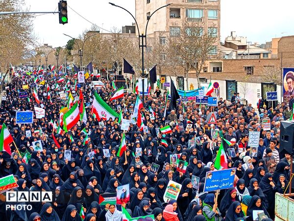 راهپیمایی باشکوه روز قدس در کاشمر