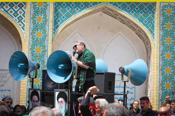مراسم عاشورای حسینی در مشهد اردهال کاشان