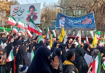 شکوه حضور مردم شریف بجنورد در راهپیمایی روز قدس