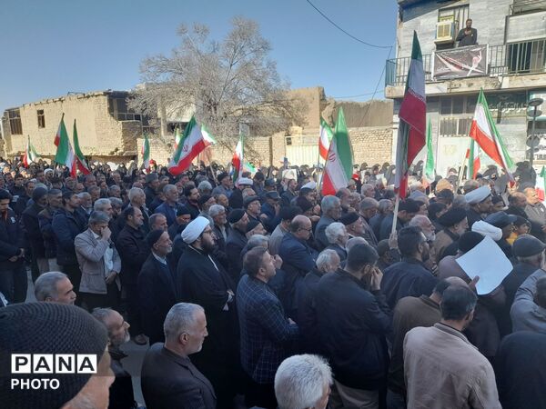 تجمع مردم جوکار در سوگ شهادت رهبر عزیز امت اسلامی