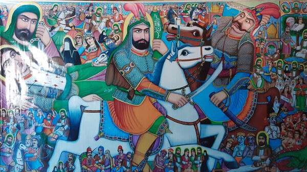 بازتاب هنر عاشورایی در نمایشگاه نسخ خطی و لباس‌های تعزیه