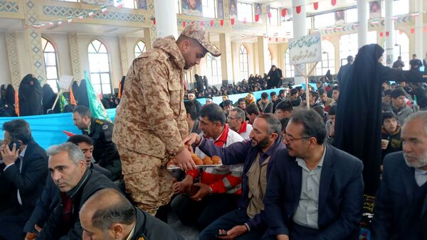 حضور دانش‌آموزان دبیرستان نمونه شهید سلیمانی بن در «همایش اقتدار بسیج» 