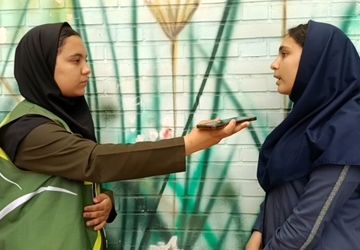 روایت دانش‌آموزان دبیرستان تربیت رودهن از جایگاه و مقام دختر در جامعه