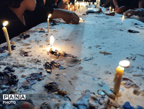 مشهد مقدس در سوگ امام مهربانی ها