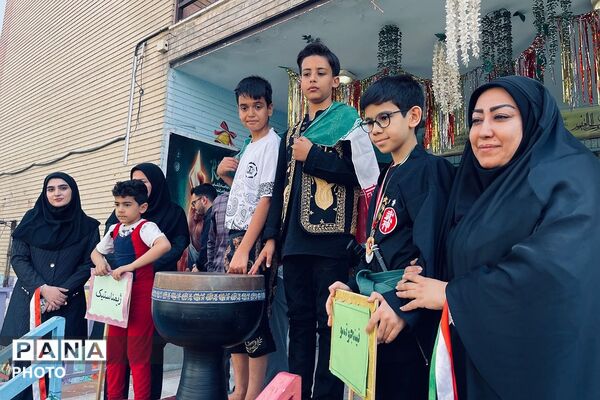 هنرنمایی دانش‌آموزان مدارس شهرری در افتتاحیه المپیاد ورزشی درون مدرسه‌ای 