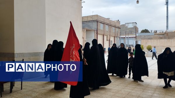 مراسم عزاداری سیدالشهدا خدمت در خلیل آباد