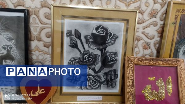 نمایشگاه صنایع دستی در دبستان احمدی مقدم چلیچه