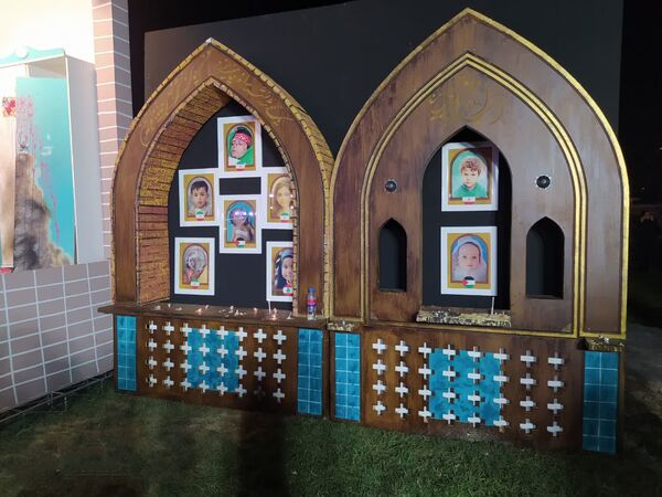 حضور پرشور عاشقان اباعبدالله در کشتی نجات محرم
