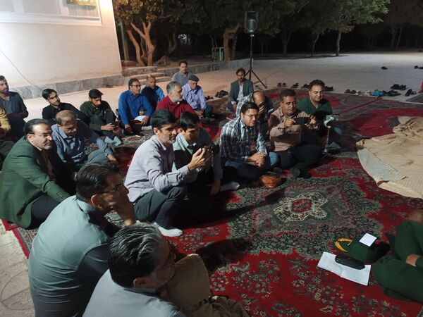 نشست خبری فرمانده سپاه گناباد با اصحاب رسانه