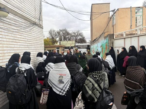 کاروان راهیان نور بسیج دانش‌آموزی سراب و مهربان 