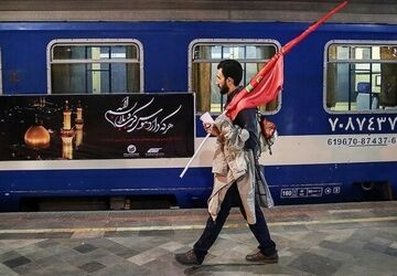 ۷۰ درصد بلیت قطارهای اربعین فروخته شد