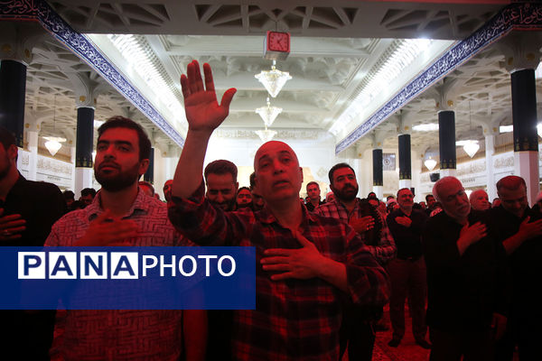 مراسم عزاداری سالروز شهادت امام حسن عسگری(ع) در قم